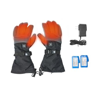 China Men Women Usb Electric Winter Gloves Heating Lithium Battery Heated Gloves for sale