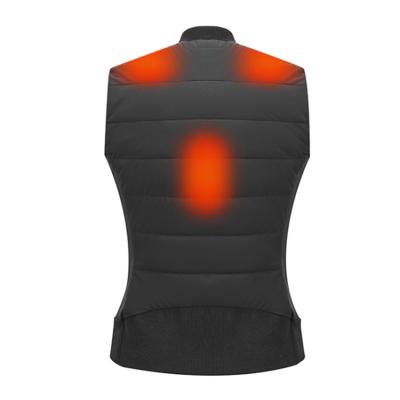 China 2021 Electric Windproof Graphene Heating Vest Usb Heated Fleece Vest Passionate Vest Manufacturer for sale