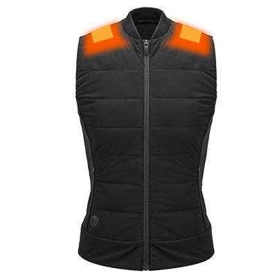 China Customized Oversized Unisex Heated Vest Windproof Heating Heated Duty Vest Usb Vest Waistcoat for sale