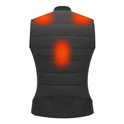 China Oversized Heating Windproof Vest Unisex Usb Heated Vest Manufacturers Heated Vest Service Battery for sale