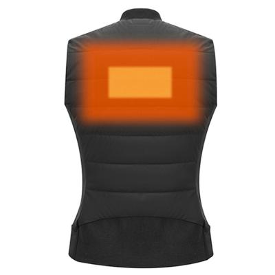 China Autumn Winter Smart Heating Cotton Large Size Windproof Vest Usb Heating Service Vest for sale