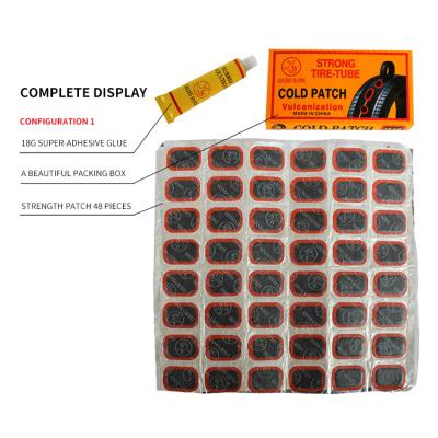 China Tire Rapair Bicycle Tire Film Mountain Bike Motorcycle Electric Car Tire Repair Kit Cold Film for sale