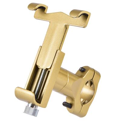 China Aluminum alloy aluminum alloy bicycle mobile phone bracket navigation fixed battery electric bicycle mobile phone holder for sale