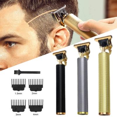 China Cordless Barber Tool Razor Beard Hair Trimmer USB Hair Cutting Car Hair Cutting Machine Rechargeable Salon Razor For Men for sale