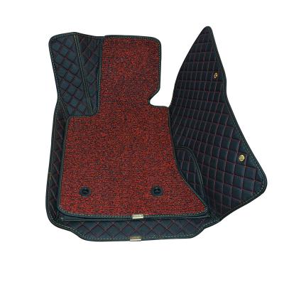 China Luxury QCI158 Customized Double Layer Detachable Foot Pad Full Set Car Floor Mat For Baowo BX7 for sale