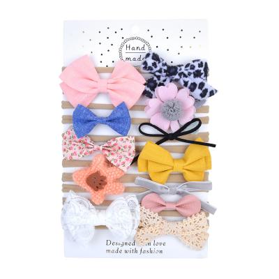 China Baby Headband New Arrival Baby Hair Band Accessories Set Baby Hair Bands Set Baby Bands Hair Accessories for sale