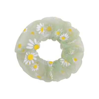 China Hot Sale Hair Decoration Hair Accessories Chiffon Scrunchies Tied Ribbon Hair Accessories 2022 Scrunchied Hair Accessories Woman Casual for sale