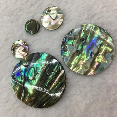 China JS001 Shell Abalone Shell Round Pendant Paua Shell Pendant for sale