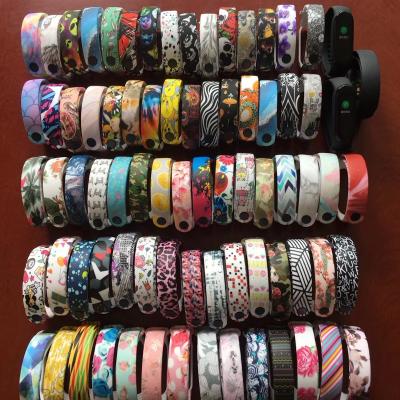 China 2020 new arrival sport silicone soft skin printed silicone band for xiaomi MI band 5 nfc for sale