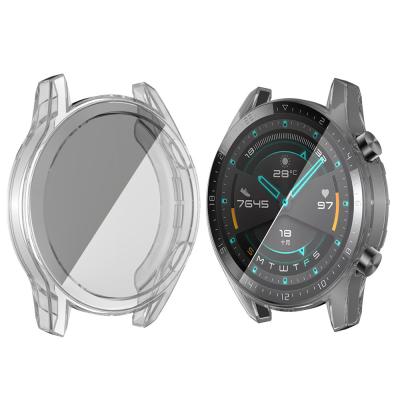 China New Arrival Premium Clear 360 Full TPU Shell Case Protective Watch For Huawei GT2 46mm for sale