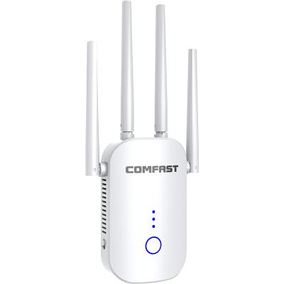 China Signal supplement COMFAST CF-WR758AC wifi repeater 1200mbps wifi antenna booster wifi range extender for sale