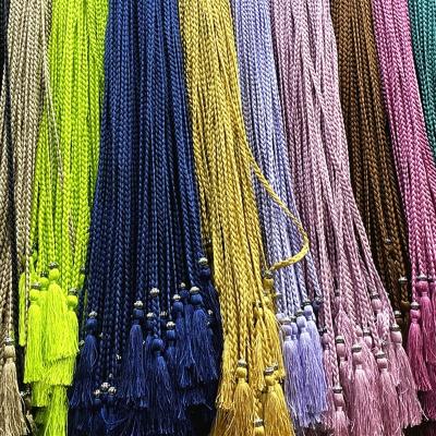 China Curtain 170cm Double Head Tassels Hanging Spike Use for Clothing Accessories Curtain Decoration Home Textile DIY Gift for sale