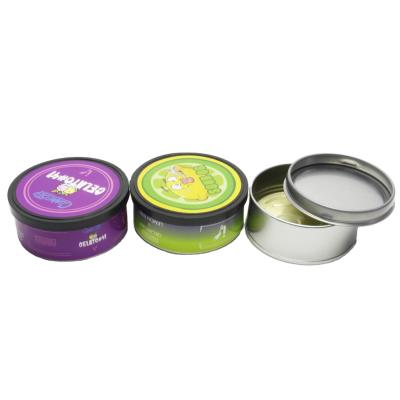 China Seal Ring Pull 3.5g Pressitin Tuna Tin Cans Self Sealing With Lids 100ml Tin Can Press It Tin TC-108AN for sale