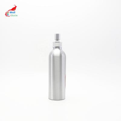 China Eco-friendly 50ml 80ml 150ml 200ml 250ml 300ml 750ml 1000ml 1l 2l 1 liter white aluminum bottle for perfume AB-36A for sale