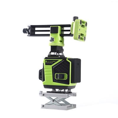 China Cross Lines Self-Leveling Lines Green 4D Horizontal And Wall Floor Floor 16 Meter Vertical Self-Leveling Inside And Outside Laser Level for sale