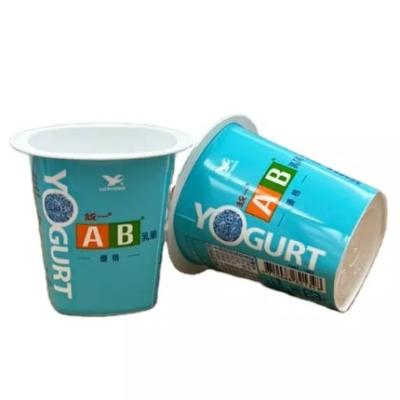 China Single Wall Packaging Pour Yogurt for sale