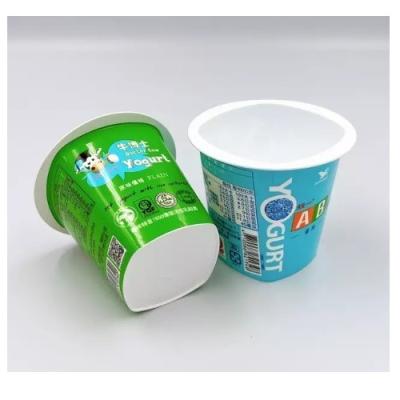 China Jelly Packaging 120ml 4oz Squar Single Wall White Mug for sale