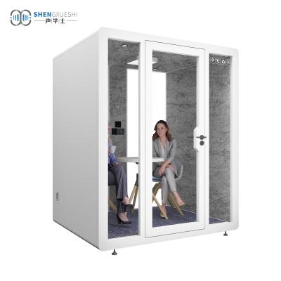 China High Quality Studio Booth Studio Pod Workstation Office Pod Soundproof Box Adjustable Soundproof Booth Private Space (Size) for sale