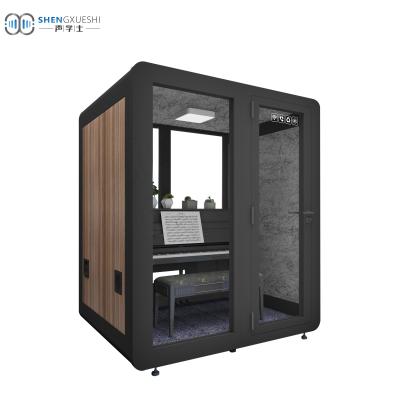 China New Product Hot Sale Modern Quiet Indoor Meeting Pod Sofa For Office Soundproof Adjustable (Height) Telephone Booth for sale