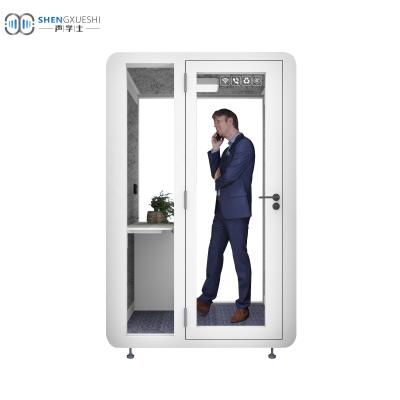 China Portable Factory Studio Work Noise Proofmeeting Office Pod Booth (Size) Diverse Manufacturing Adjustable Removable Cover for sale