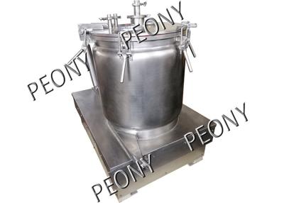 Chine Centrifugeuse bidirectionnelle de type lot pour extraction d'huile végétale / machine d'extraction d'huile de CBD industrielle à vendre