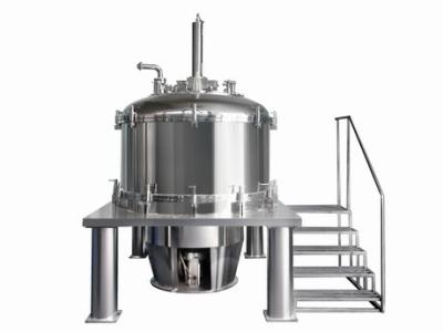 China Stainless Steel 316L Industrial Batch Type Starch Basket Centrifuge For Powder for sale