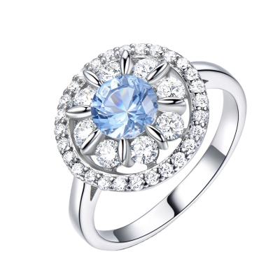 China FASHIONABLE Customize Women Jewelry Luxury Vintage Rings Essential Nano Nano Diamond Ring for sale