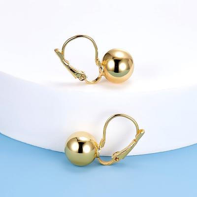 China New Arrival French Women Girls Jewelry Earrings Cute Pendant Earrings 18k Gold Plated Earrings TRENDY for sale