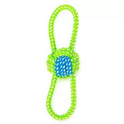 China Custom Stylish Durable Cotton Rope Pet Cotton Rope New Teeth Chew And Interactive Toys For Dog for sale