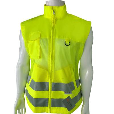 China LED INSTANT High Visibility Safety Vest Safety Vest Roadway Safety Uniform Reflective Clothing for sale