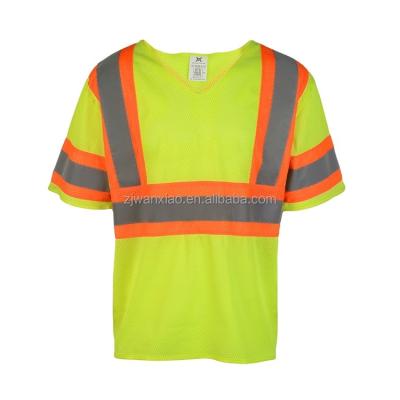 China Road Safety Wholesale Customized Europe Market Reflecting Safety Vest for sale