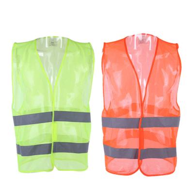 China Hi Strength Customize Multicolor Polyester Mesh High Visibility Reflective Reflector Safety Vest for sale