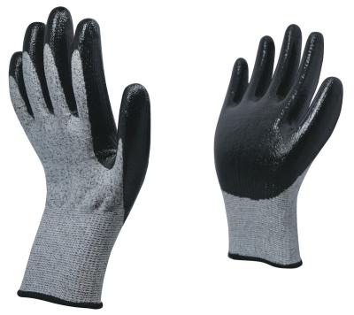 China hot sale EN 420 EN 388 good quality 13g oil proof garden liner coated safety cut resistant gloves for sale