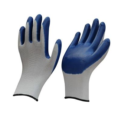 China Wholesale 13g EN388 EN420 Cheap Safety Gloves Anti Work Cutting Oil Proof Washable for sale