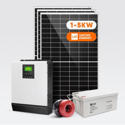 China Home Complete Solar Power System 2Kw 3Kw 5Kw All In One Energy Storage Systems For Home Off Grid for sale