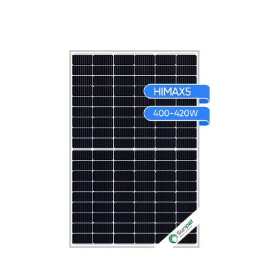 China Commercial Sunpal Potovoltaic Panels 420W 410W 405W 400W Mono Mbb Sun Power Solar Panel For Roof for sale