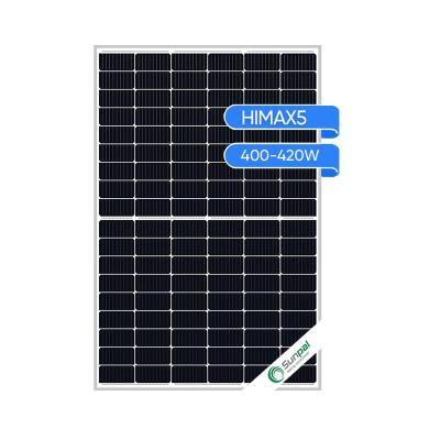 China Commercial Sunpal 25 Years Warranty Pv Module Photovoltalic 400W 410W 415W 420W Solar Roofing Panels for sale