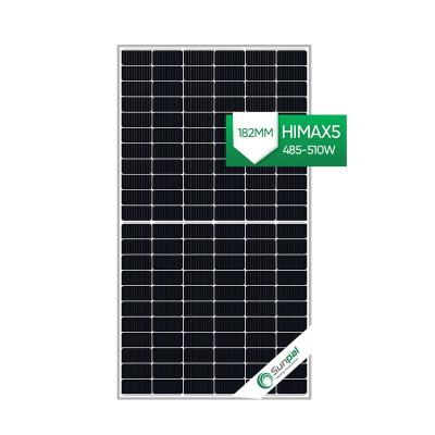 China Commercial OEM Mono Solar Panels 485 Watt 490 Watt 500 Watt 510 Watt Panneau Solaire For House for sale