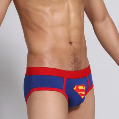 China Breathable In Stock Wholesale High Quality Customized Printing Men's Briefs for sale