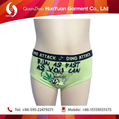 China HUOYUAN Children's Short Breathable Boxer Boy's Underwear In Underwear Pictures for sale