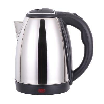 China Stainless Steel Cordless Electric Water Kettle 1.7L 1.8L 2.5L Good Price for sale