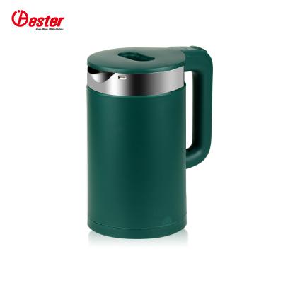 China 360 Degree Anti-drip Double-Layer Low Rotation Plastic Electric Kettle Hotel Plastic Electric Kettle Household for sale