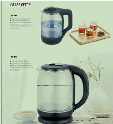 China 360 Degree Rotation Base Blue Lead Glass Kettle Led Glass Kettle Kettle Price for sale