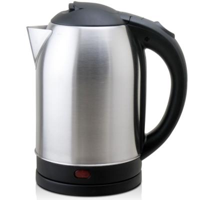 China 360 Degree Rotating Base 1.8L Large Mouth Electric Kettle Stainless Steel Hotel Water Kettle for sale