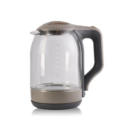 China 360 Degree Base 1.8L Rotation Auto Shutoff High Quality Glass Water Housing Electric Kettle for sale