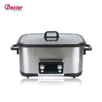 China 7.5L Electric Hotel Electric Slow Cooker Commercial Slow Cooker for sale