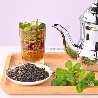 China TEA 3505AA loose tea POWDER FOR MOROCCO CHINA ORGANIC GREEN TEA for sale