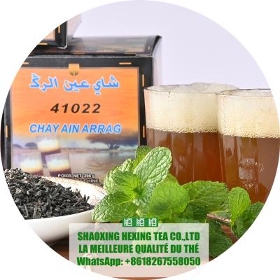 China HOT SALE HIGH QUALITY loose tea CHUNMEE GREEN TEA 41022 FOR SAHARAWI for sale