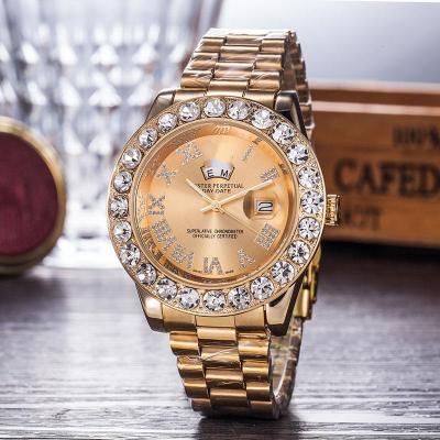 China Reliable Watch Brands Chronograph Square Watch 18K Gold Case Watch With Own Brand for sale