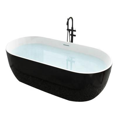 China 2021 Material 2021 Free Standing Bathtub Massage Wedge Acrylic Stone Eco-friendly Wholesale Luxury Indoor Eco-Friendly Portable Bathtub For Adults for sale